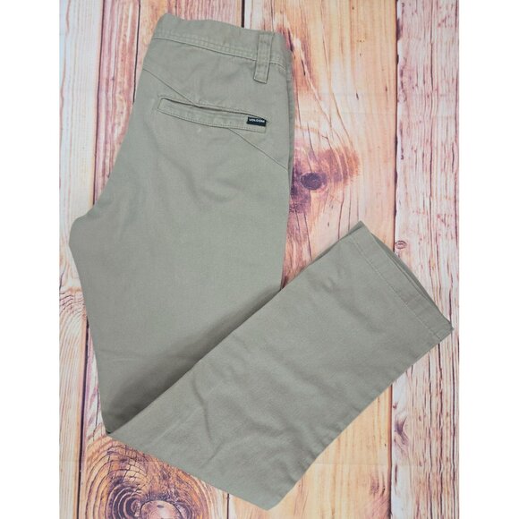 Volcom Mens Khaki Stretch Cotton Blend Chino Pants 28 x 29 - Picture 3 of 8